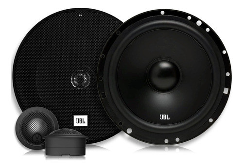 Set De Medios De 6.5 PLG Jbl Stage1 601c 200w Max / 40w Rms Color Negro