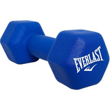 Mancuerna 4 Kg Everlast Pesa Revestida Super Vinilo - El Rey