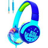 Kidz Bop - Auriculares Con Cable Para Niños, Micrófono, E.