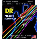 Dr Neon, Nmce-10, Cuerdas De Neón Para Guitarra Eléctrica, M