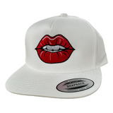 Gorra Red Lips Labios Plana Yupoong