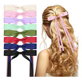 8 Pcs Broches Para El Cabello Mariposas Para El Cabellosatén