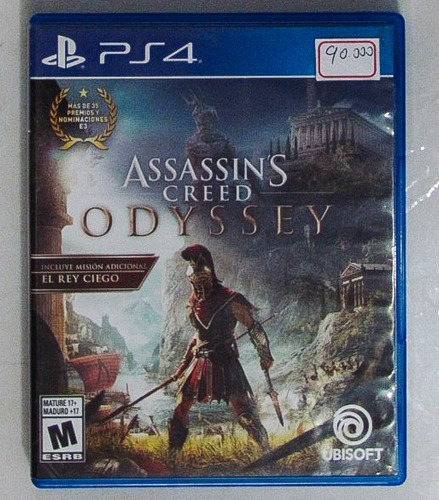 Assassin's Creed Odyssey Ps4 Físico Usado 
