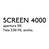 Persiana Solar Screen 4000  5% 7 Tonos - M2 Enrollable