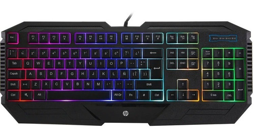 Teclado Gamer Hp Rgb K110