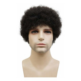 Aimole Pelucas Cortas Rizadas Afro 100% De Cabello Humano Pa