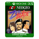 Aca Neogeo Zed Blade Xbox