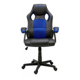 Cadeira Gamer Bright Ergonômica Reclinável - 601 Azul Material Do Estofamento Abs Com Tecido