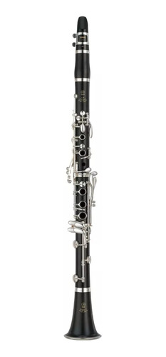 Clarinete De Madeira Yamaha Ycl650 Iii Sib 17ch Em Prata