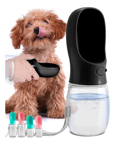 Malsipree Botella De Agua Para Perros, Dispensador De Agua P