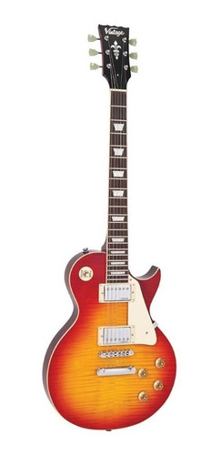 Guitarra Eléctrica Les Paul Cherry Sunburst V100cs Vintage