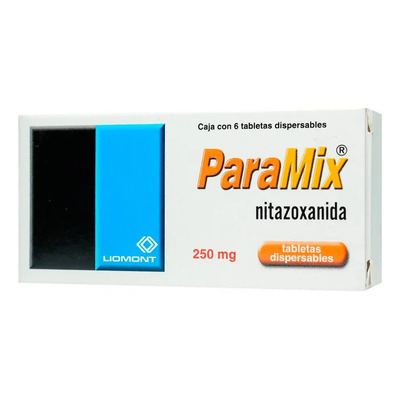 Paramix Tabletas Dispersables 250 Mg, 6 Tabletas | MercadoLibre