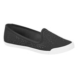 Tênis Sapatilha Slip On Moleca Liso Feminino Casual Cores 