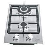 Parrilla Gas Empotrable 30cm, 2 Quem, Acero Inox, Riviera