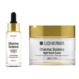 Kit Dherma Science Advanced Día + Night Reset Cream Lidherma