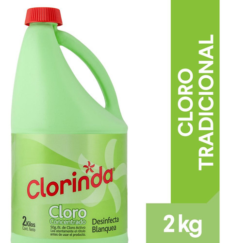 Cloro Clorinda Tradicional 2000 Gr