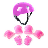 Kit Casco Urbano + Protectores Rodilleras Coderas Muñequeras