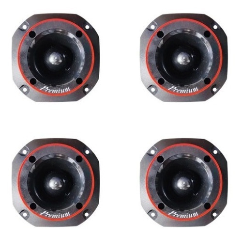 4x Super Tweeter Rt335 Fenólico - Premium Ramos