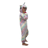 Pijama Luminoso Unicornio Polar Soft (talle 4 A 8) Cb