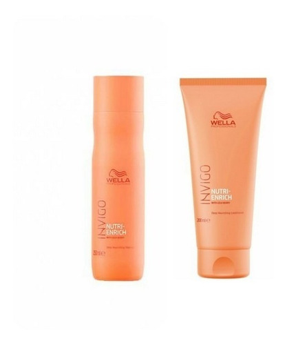 Combo Wella Invigo Nutri-enrich Shampoo + Acondicionador