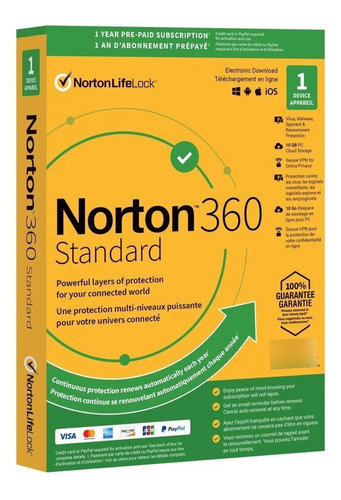 Norton 360 Standard 1 Dispositivo 1 Año