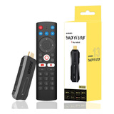 Black Tv Stick Com Comando De Voz Android 13 Wi-fi 6