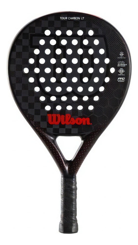 Paletas De Paddle Wilson Tour Carbon Lt Color Negro