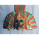 Copil Azteca Moctezuma Penacho Cráneo Danza Prehispanica