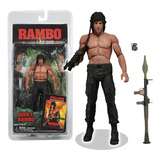 Boneco Rambo First Blood Part Ll 18cm + Brinde - Promoção
