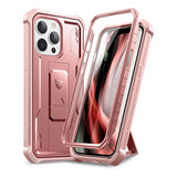 Funda Dexnor Para iPhone 13 Pro Max-rose Gold