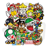 Sticker Coleção Super Mario 30pç  Yoshi Nntendo Bros 3cm