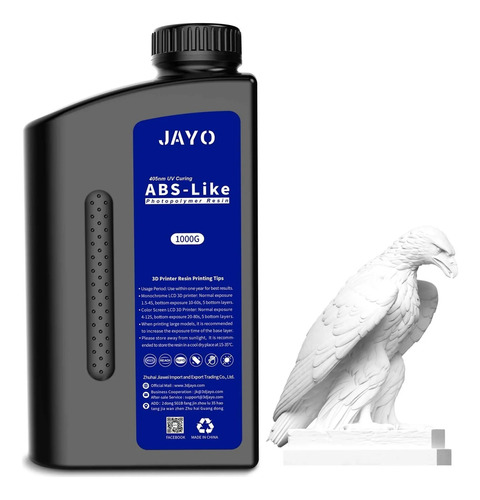1 Kg Resina Impresión 3d Jayo, Tipo-abs,  Resistente.