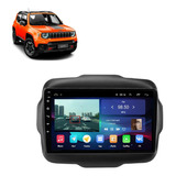 Central Multimídia Android Jeep Renegade 2015-2022 4+64gb 9p