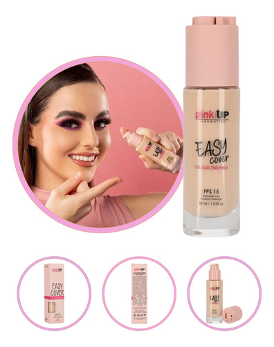 Pink Up, Base De Maquillaje Easy Cover