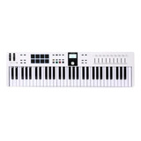 Teclado Controlador Arturia Keylab Essential 61 Mk3 Branco