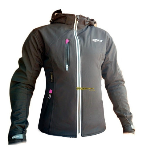 Chaqueta Moto Protecciones Removibles Certificada Deportiva