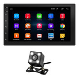 Stereo Android Pantalla Auto Coche Con Camara Trasera 70001a