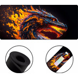 Mouse Pad Gamer Dragão Dragon Extra Grande 80x30 Speed Pro