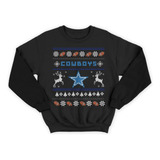 Sudadera Ugly Sweater Dallas Cowboys Nfl. Jovenes  Adultos