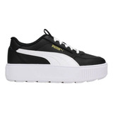 Tenis Puma Karmen Rebelle Negro Blanco Mujer 387212-04