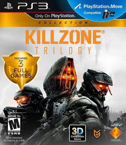 Ps3 - Killzone Trilogy Collection - Juego Físico Original U