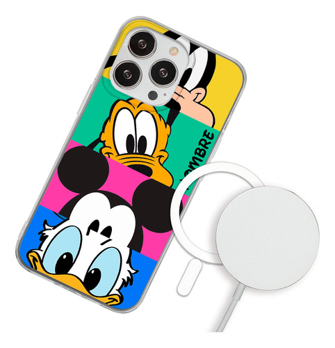 Funda Para iPhone Magsafe Personajes Disney Personalizado