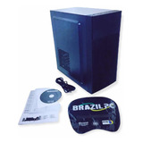 Computador Desktop Brazilpc I3 4gb 500hd Hdmi Windows 10 Pro