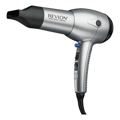 Secadora De Cabello Revlon Con Iones 1875w Color Plateado
