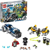 Lego - Juguete De Superhéroes Y Motocicleta Veloz De Los V.