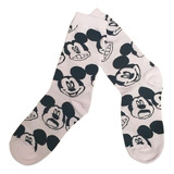 Medias 3/4 Mickey Caras Positivo