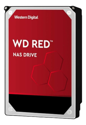 Disco Duro Interno Western Digital Wd Red Wd60efax 6tb Rojo