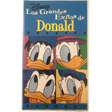 Vhs Original Disney Los Grandes Exitos Del Pato Donald