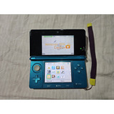 Nintendo 3ds Funcionando+ 3 Juegos+ 3 Estuches+ Accesorios