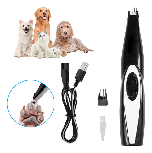 Cortadora Eléctrica Para Perros Y Gatos, Kit De Aseo Para Pe